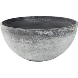 2 stuks - Bloempot Bowl Nova concrete D35 H17 - ts