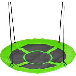 Nestschommel weerbestendig - tot 100 kg -  Φ110 cm - Groen
