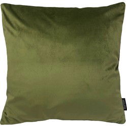 Velvet Olijfgroen | 45 x 45 cm | Kussenhoes | Polyester