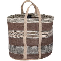 PTMD Mand Toccara - 40x40x60 cm - Jute - Bruin