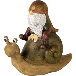 Clayre & Eef Beeld 10x5x10 cm Bruin Kunststof