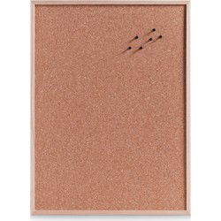 Prikbord van kurk - 60 x 80 cm - memobord/prikbord voor thuis/kantoor - Prikborden