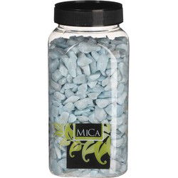 Mica Decorations steentjes mica lichtblauw