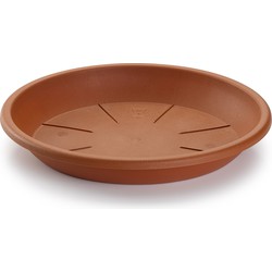 Opvangschaal/onderbord Plantenpot - terracotta - D36 cm - Kunststof - voor pot Dia 40/45 cm - Plantenpotten