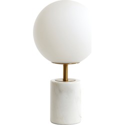 Light & Living - Tafellamp MEDINA  - 25x25x47cm - Wit