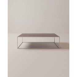 Lush Living Salontafel Kelya - Salontafel - Bijzettafel - Design meubel - Zilver - L -