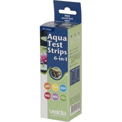 Aqua Test Strips 6 in 1 vijveraccesoires - Velda