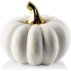 Deco Object Velvet Pompoen Beige – Keramiek – Medium