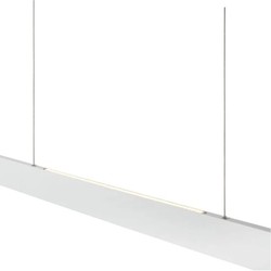 Hanglamp boven eettafel/bureau 36W LED strak wit dimbaar