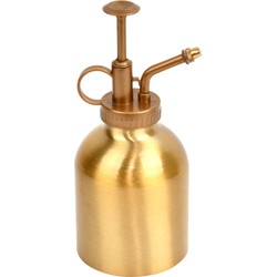 Esschert Design plantenspuit/vernevelaar - aluminium/goud - 290 ml - Plantenspuiten