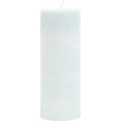 Pillar Candle ECO blue 7x18