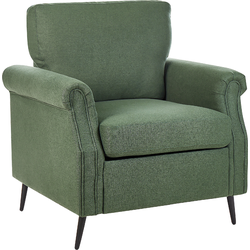 Beliani VIETAS - Fauteuil-Groen-Polyester