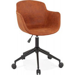 FOSTER bureaustoel 59x54x80 cm Bruin