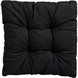 Madison - Florance Zitkussen - Panama Black - 47x47 - Zwart