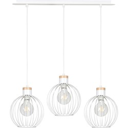 Moderne hanglamp Costa Wit