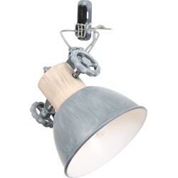 Mexlite wandlamp Gearwood - grijs -  - 2752GR