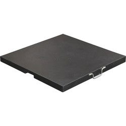 Hawaii S granieten parasolvoet - 60 kg - zwart gepolijst