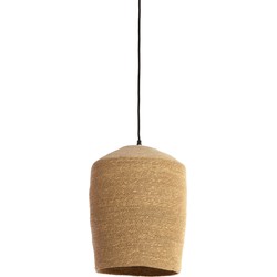 Light&living Hanglamp Ø29x40 cm BOLSENA zeegras naturel+crème