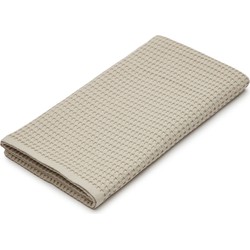 Kave Home - Zinnia handdoek van 100% katoen in beige 70 x 140 cm