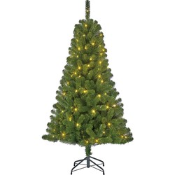 Black Box Trees Charlton Kunstkerstboom - 91x91x155 cm - PVC - Groen