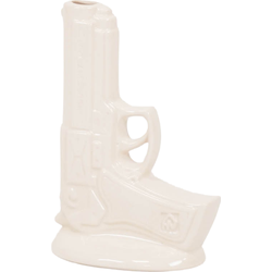 Vase - Gun - Ceramics - White - 15x9x23cm