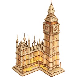 Robotime Big Ben Bouwpakket DIY Miniatuur Knutselen