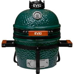 EVIQ - BBQ - Kamado - 13" - Grillmaster - Houtskoolbarbecue - Keramisch - Groen