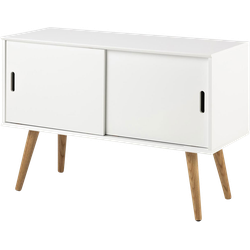 Fabienne houten dressoir wit - 100 x 68,2 cm