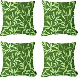 Madison -  Sierkussen Fergus green   - Ca. 50x50 cm - Set van 4