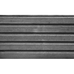 Berton motiefplaat Deens rabat antraciet 184 cm Tuindeco