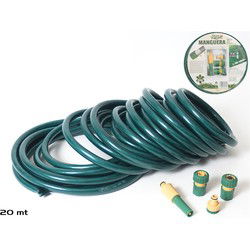 Gerimport Tuinslang - 20 Meter - met Sproeier en Koppelstukken - 5-Delig