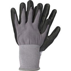 Talen Tools Werkhandschoenen - nylon met nitril coating M - Werkhandschoenen