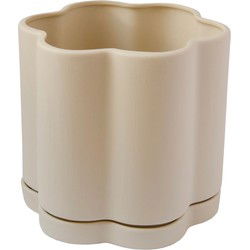 Home Delight Bloempot Nala beige - Default Title