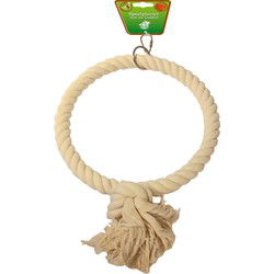 Katoenen touwring medium 21 cm 1-ring