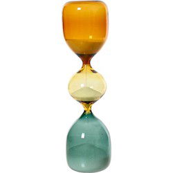 Decoratie glas d6h23,5 cm multi
