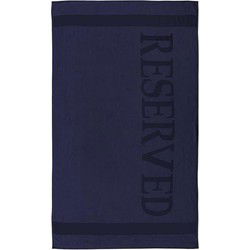 Strandlaken Reserved Navy (100x180 cm)