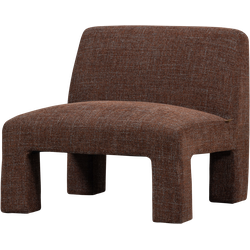 WOOOD Lavid Fauteuil - Polyester - Chestnut - 73x74x84