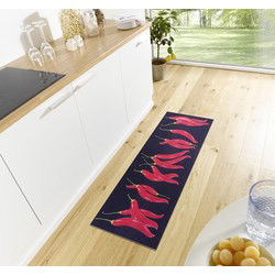 Loper - Peper - Rood - 50x150 cm
