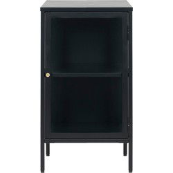Dressoir Zwart - 40x45,3x85cm - Metaal - Dressoir Carmel