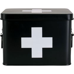 Present Time - Medicijnbox Cross Medium - Zwart
