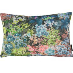 Velvet Flowers 4 Long | 30 x 50 cm | Kussenhoes | Velvet/Polyester
