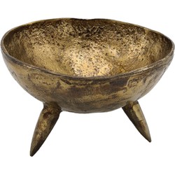 Deco4yourhome® - Schaal - Karpathos - Goud - Gold - Bowl - S