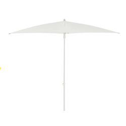 Parma Stokparasol Vierkant wit 160x160 cm