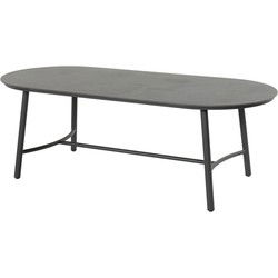Flora dining tafel ceramic black 220 x 100 cm