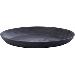 PTMD Plateau Jowad - 32x32x3 cm - Aluminium - Grijs