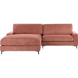 MALOY - Hoekbank - Rood - Rechtszijdig - Polyester