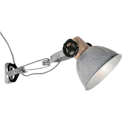 Mexlite wandlamp Gearwood - hout - metaal - 2752NI