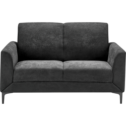 FENES  - Tweezitsbank - Zwart - Polyester