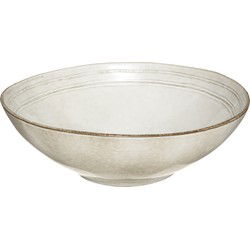 SG Saladekom Flower 24 cm doorsnede - Saladeschaal Beige