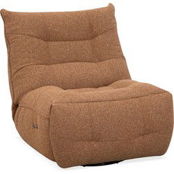 LABEL51 Fauteuil Relax & Recharge - Coral - Boucle